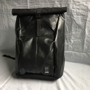 Chrome rolltop backpack